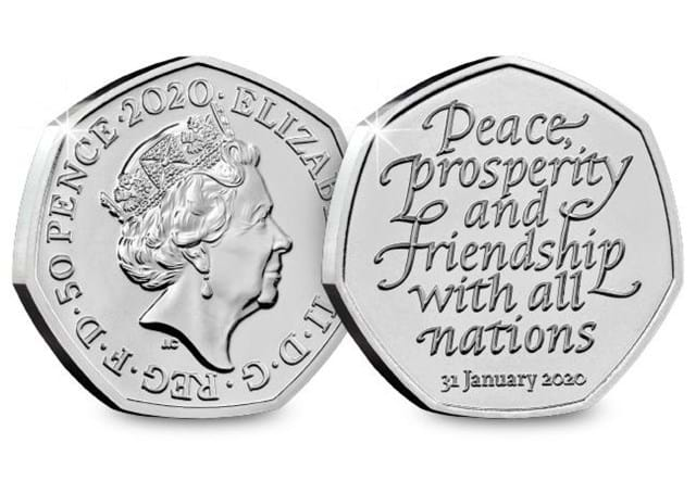 Brexit 50p coin sells for £10, - and there are millions in circulation - Manchester Evening News