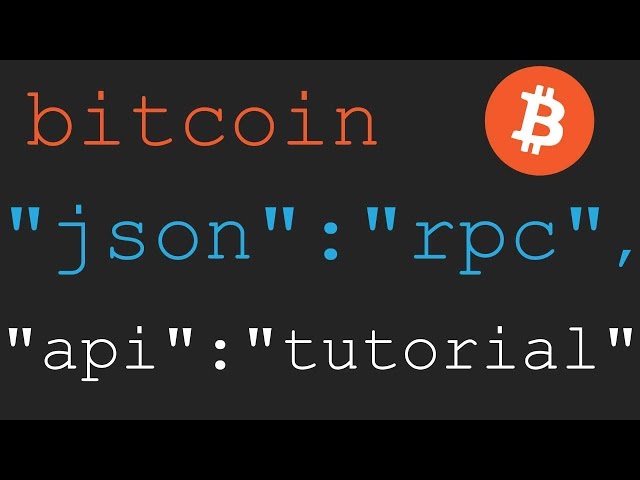 RPC API Reference — Bitcoin for Developers documentation