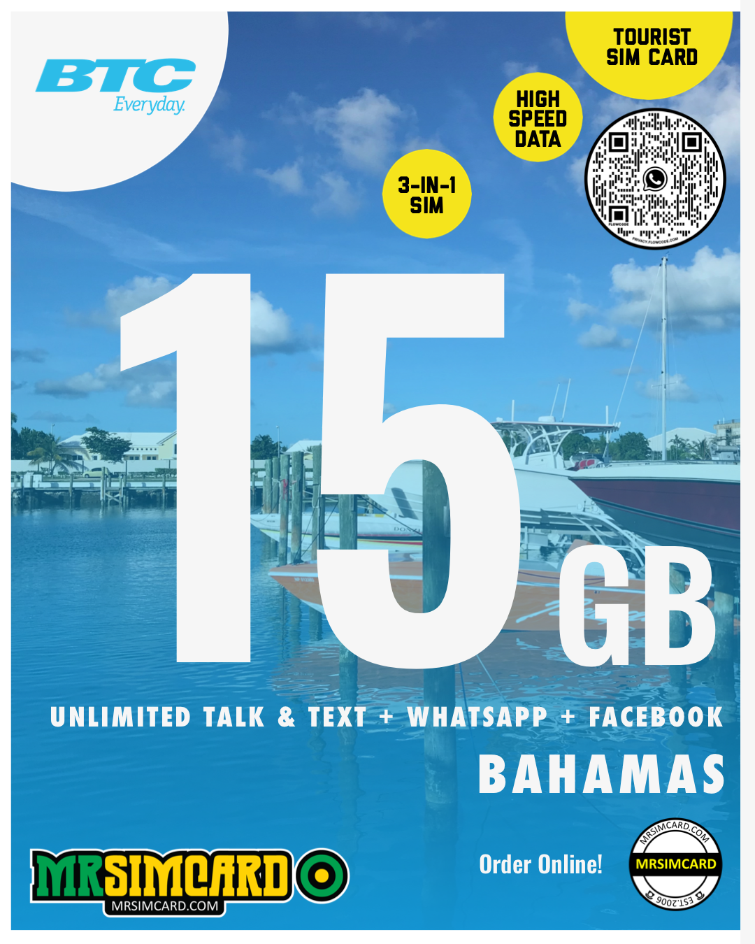 BTC Bahamas Sim Card