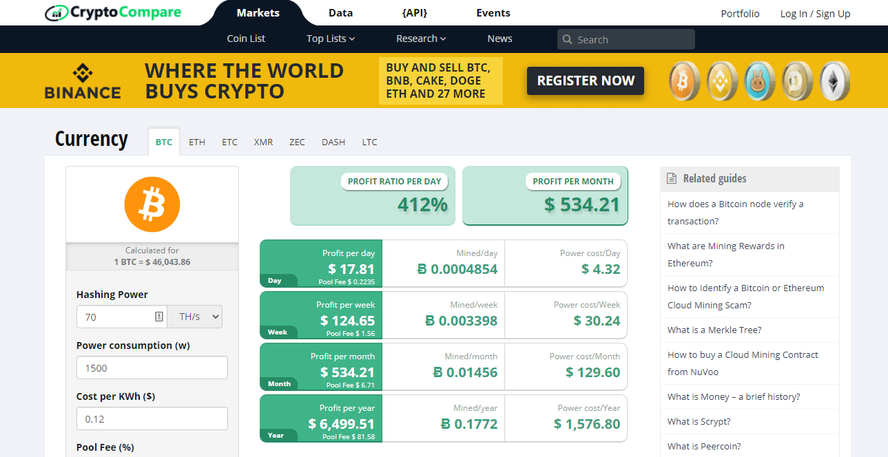 Convert Bitcoins (BTC) and Ethereum Classics (ETC): Currency Exchange Rate Conversion Calculator