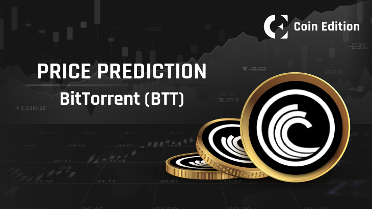 BitTorrent (BTT) live coin price, charts, markets & liquidity