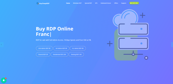 Buy RDP online - Cheap Windows VPS RDP with Full Admin Access