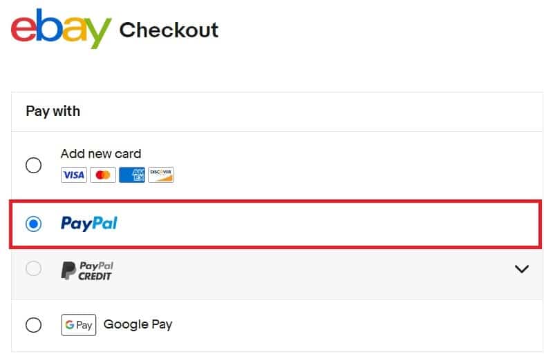 Solved: Paying with ebay gift card, and credit card linked - The eBay Community