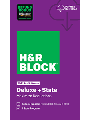 File your tax returns with confidence with H&R Block Deluxe Tax software for only $ | Macworld