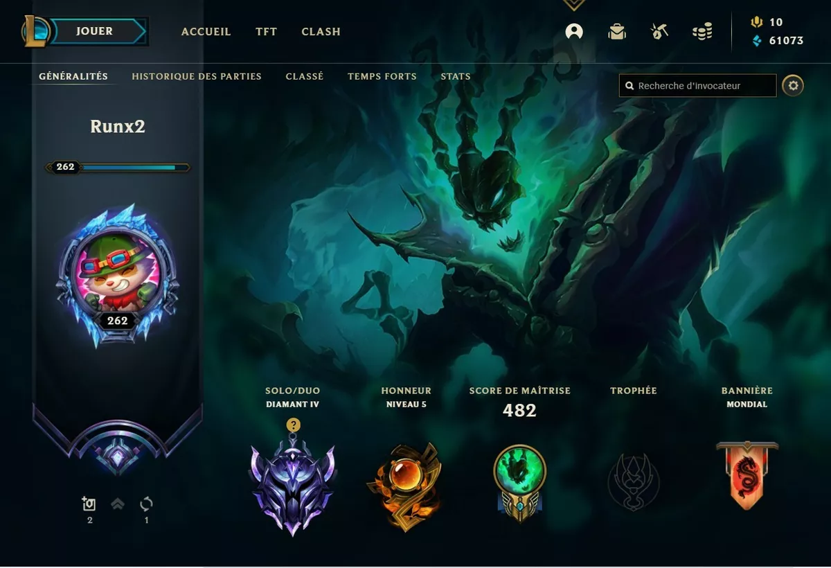 EUW Diamond 4 20 champions | Buy League of Legends Accounts at UnrankedSmurfs