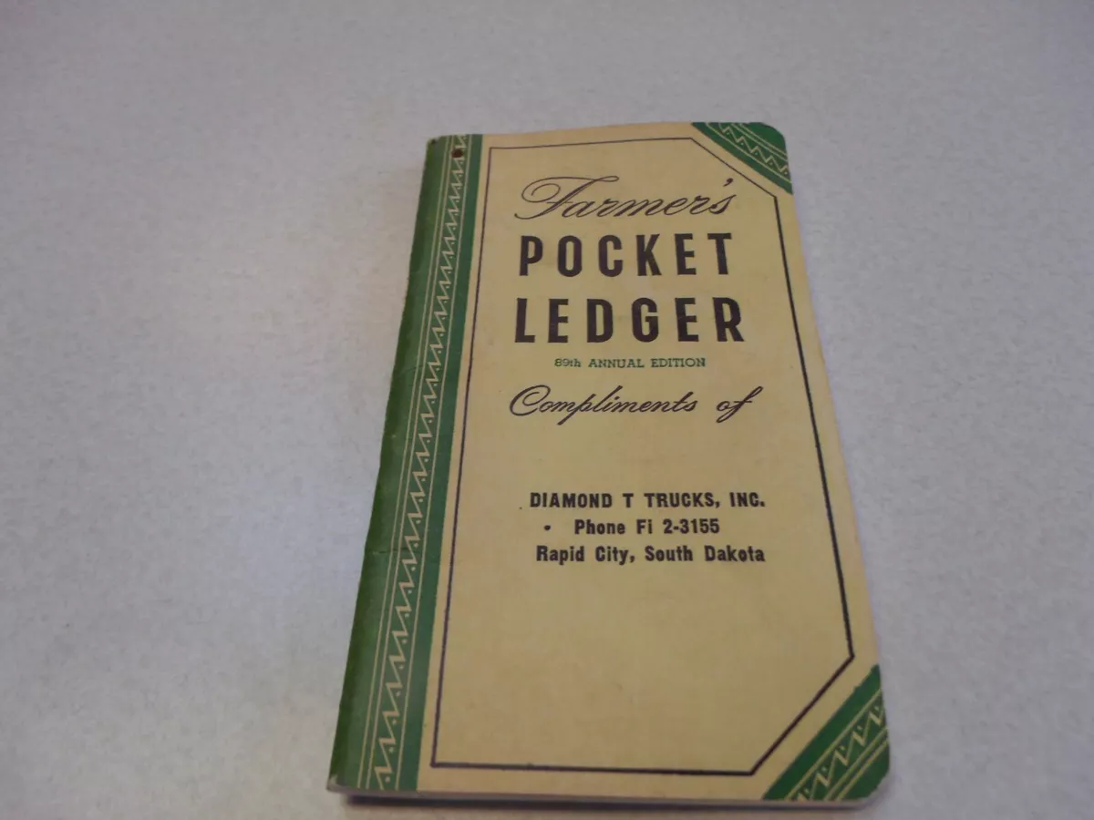 Pocket Ledger Notebook | Write Notepads & Co.