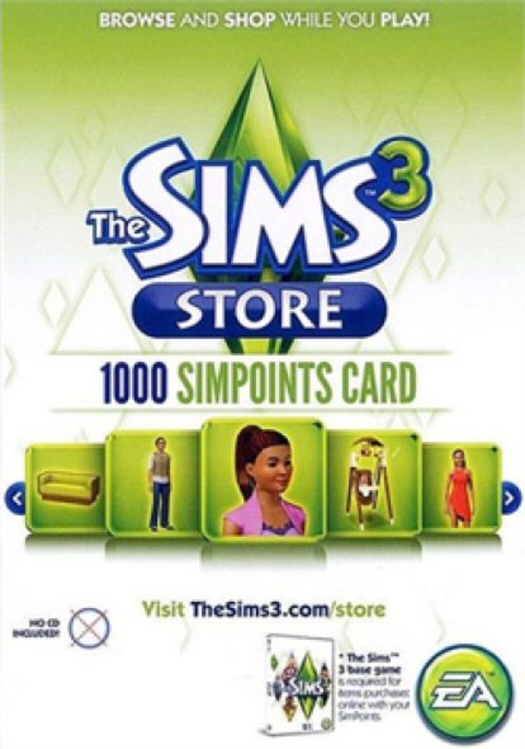 Solved: Where can I buy a card for Sims 3 Simpoints? - Answer HQ