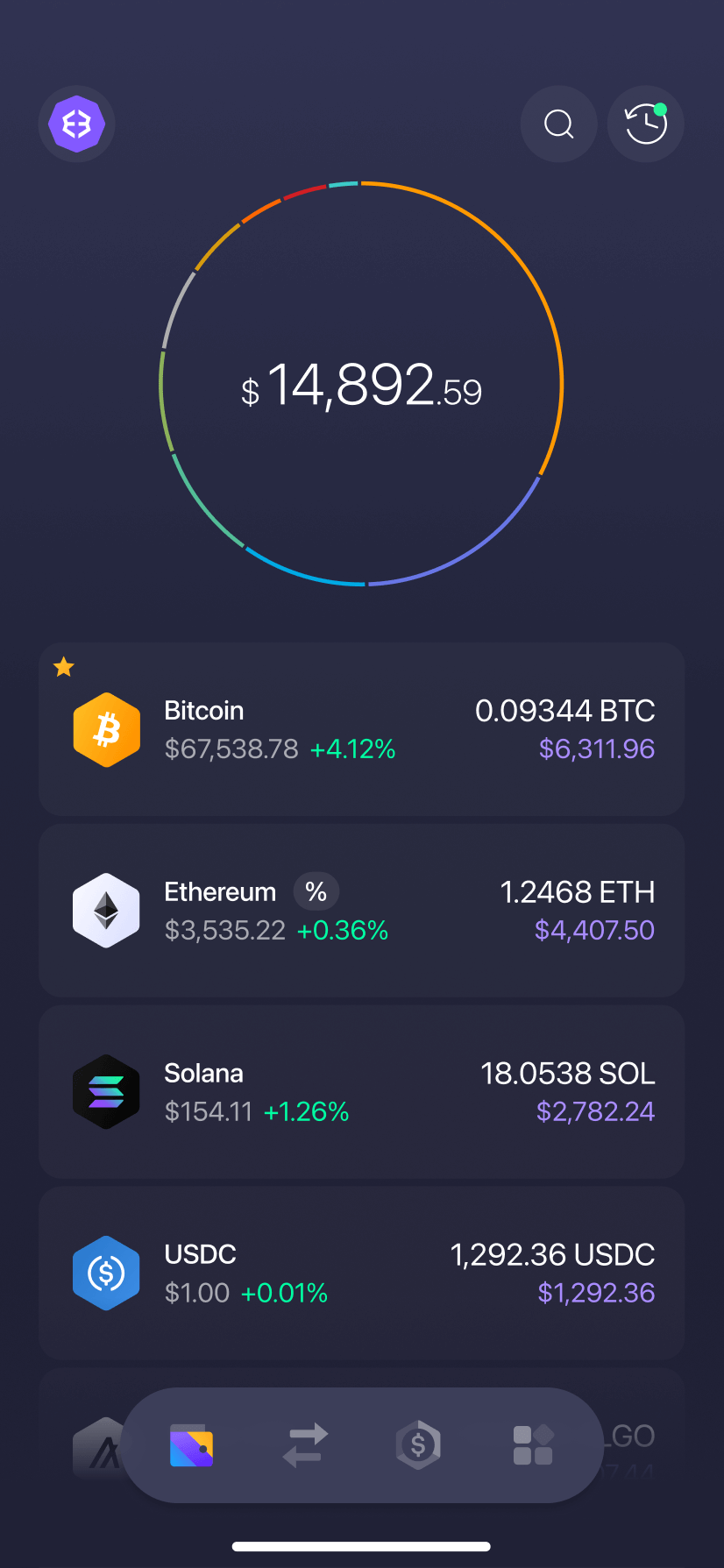 ‎Bitcoin & Crypto DeFi Wallet on the App Store