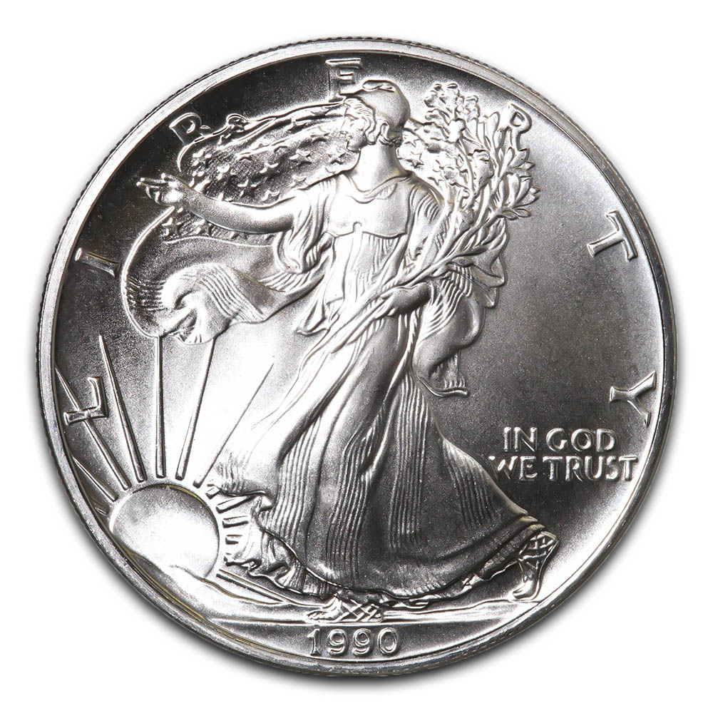 1 oz Silver American Eagle BU | Golden Eagle Coins