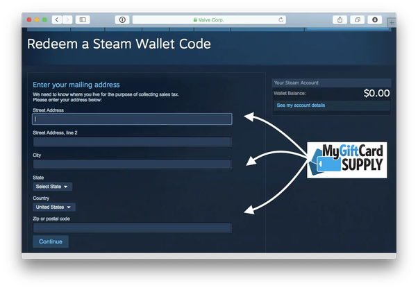 Gaming | Steam Wallet