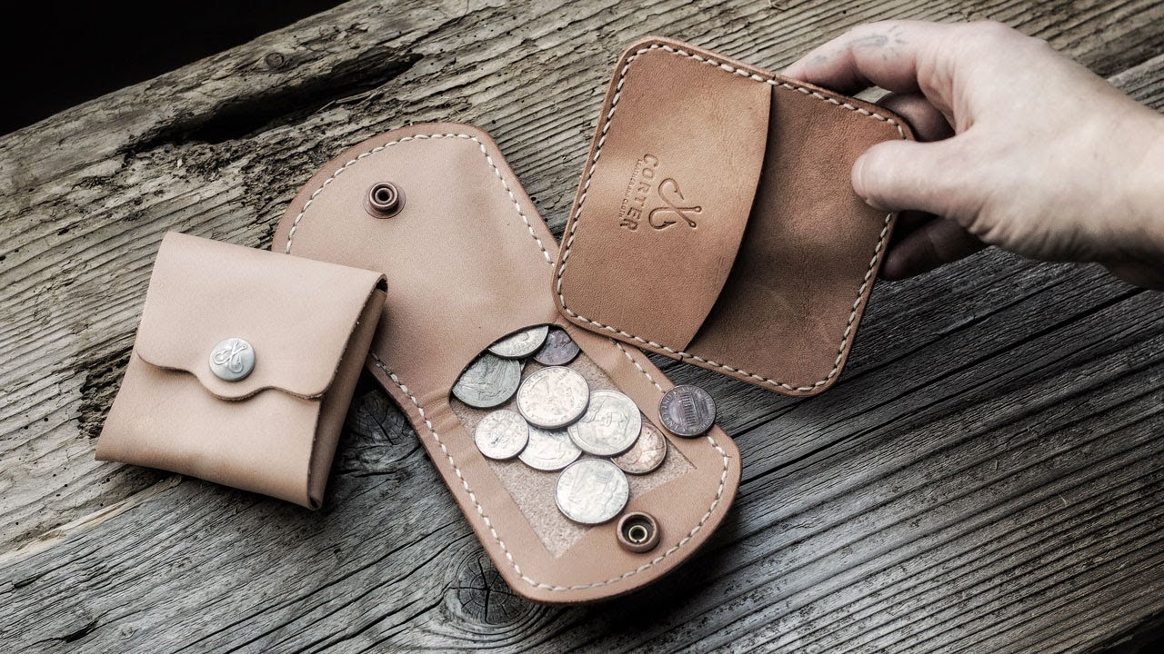 Lakeland Leather Leather Coin Purse in Black | Lakeland Leather