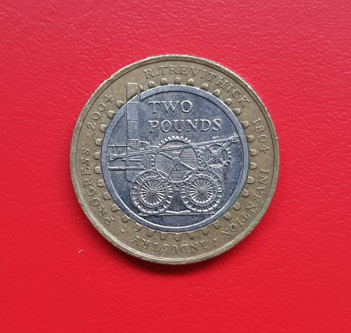 Two Pound Coin - Steam Locomotive - Coin Parade