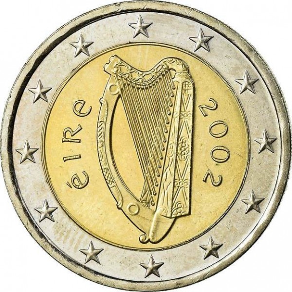 1 Euro , Euro (present) - Ireland - Coin - 