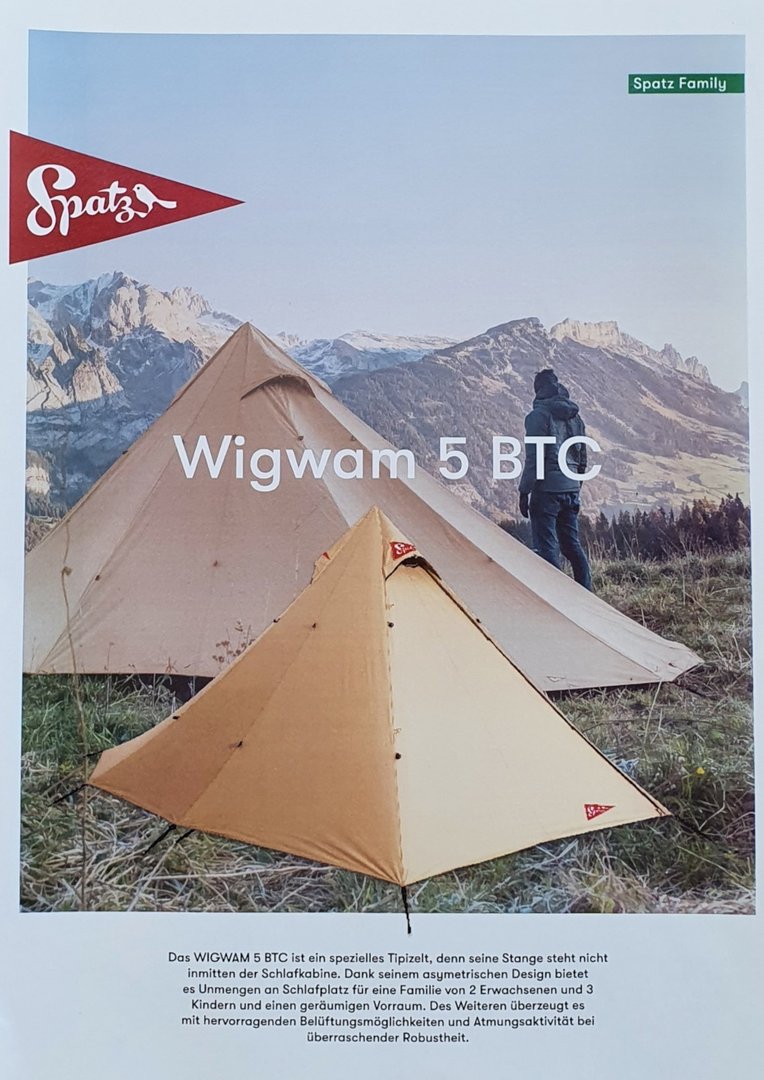 Spatz’s Wigwam 5 BTC – WeyFarm Outdoors