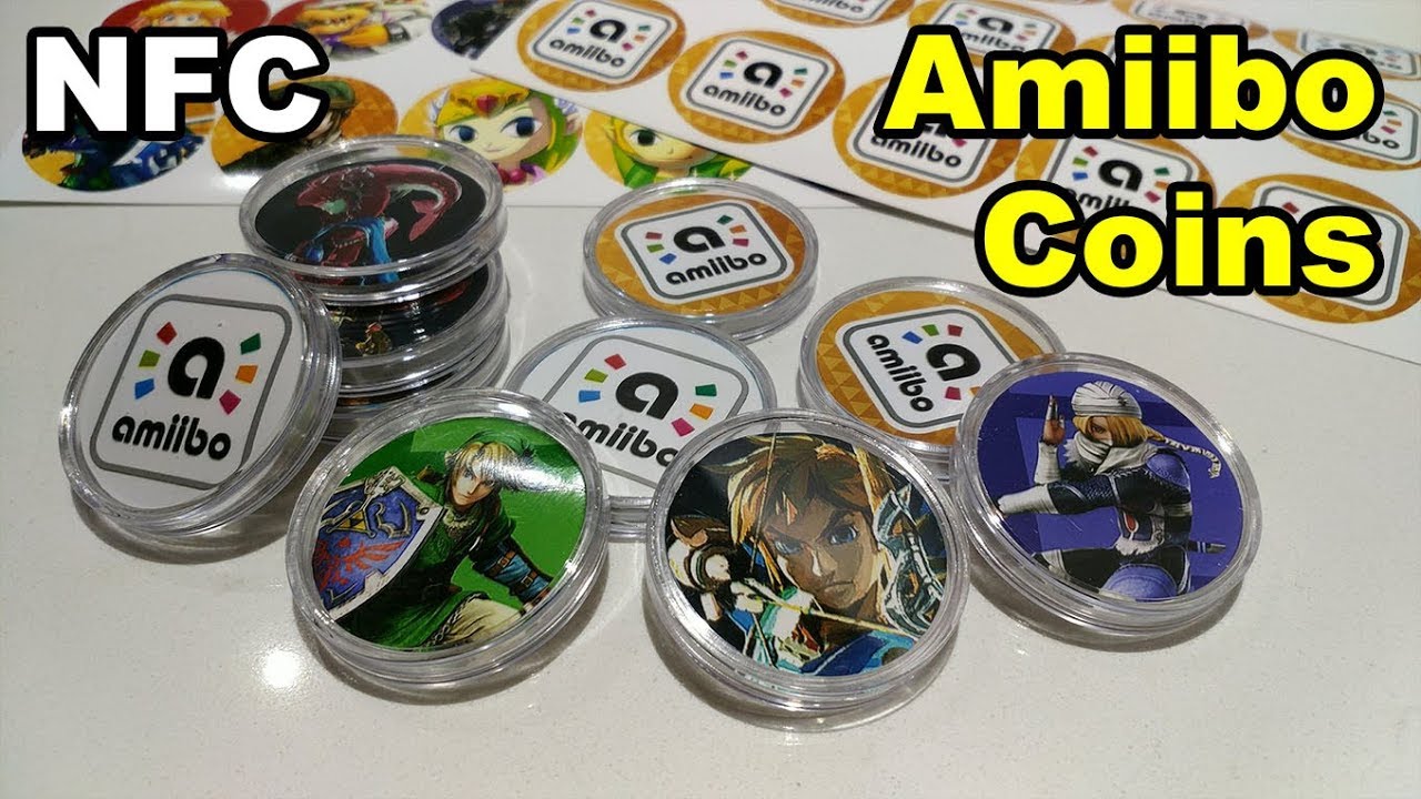 Animal Crossing Customizable Resin Amiibo Coins