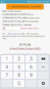 Convert SATOSHI to USD - ADVFN