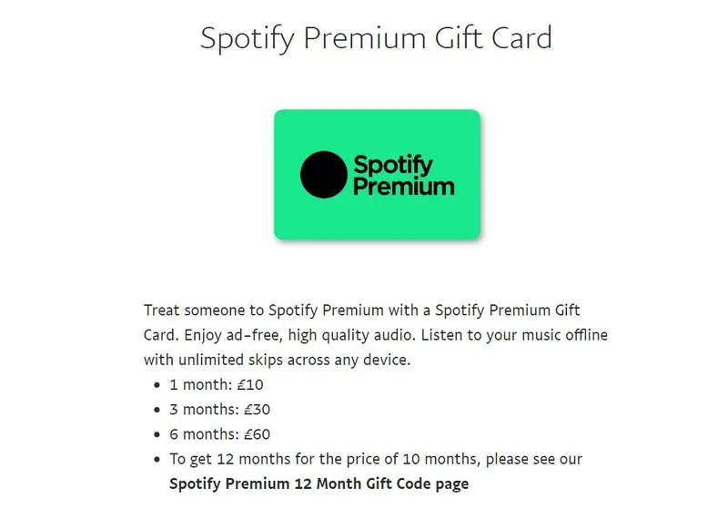 buy spotify premium for someone else at best price in Delhi