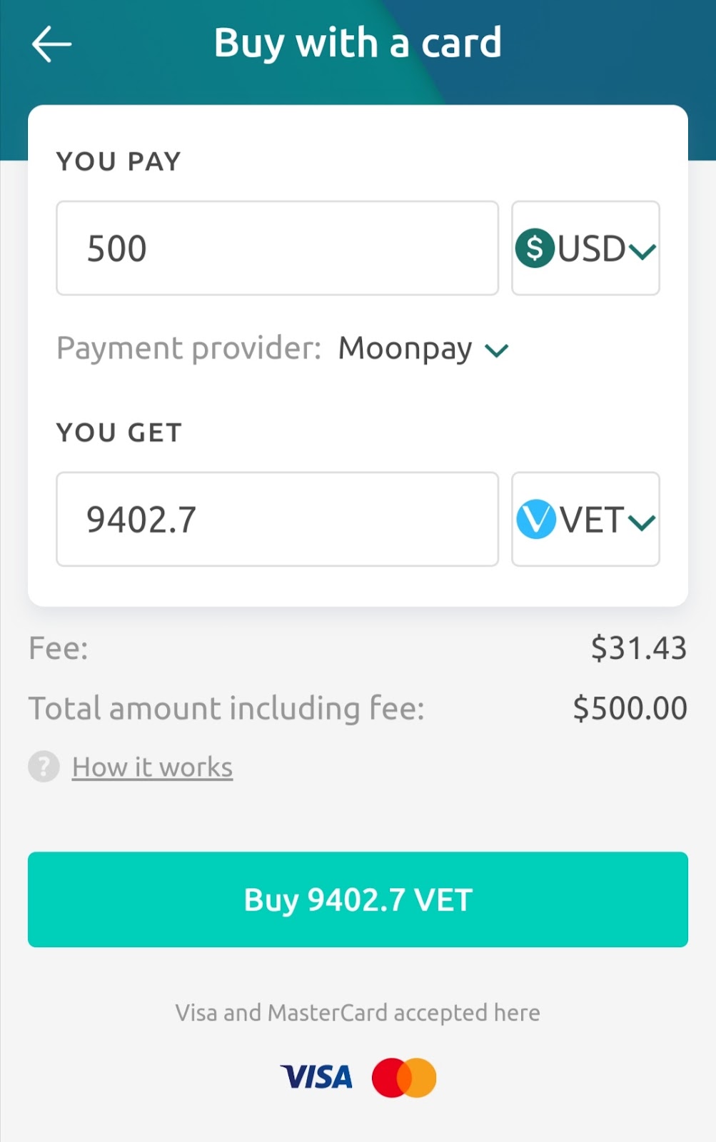 How to buy VeChain | Buy VET in 4 steps | bitcoinlog.fun