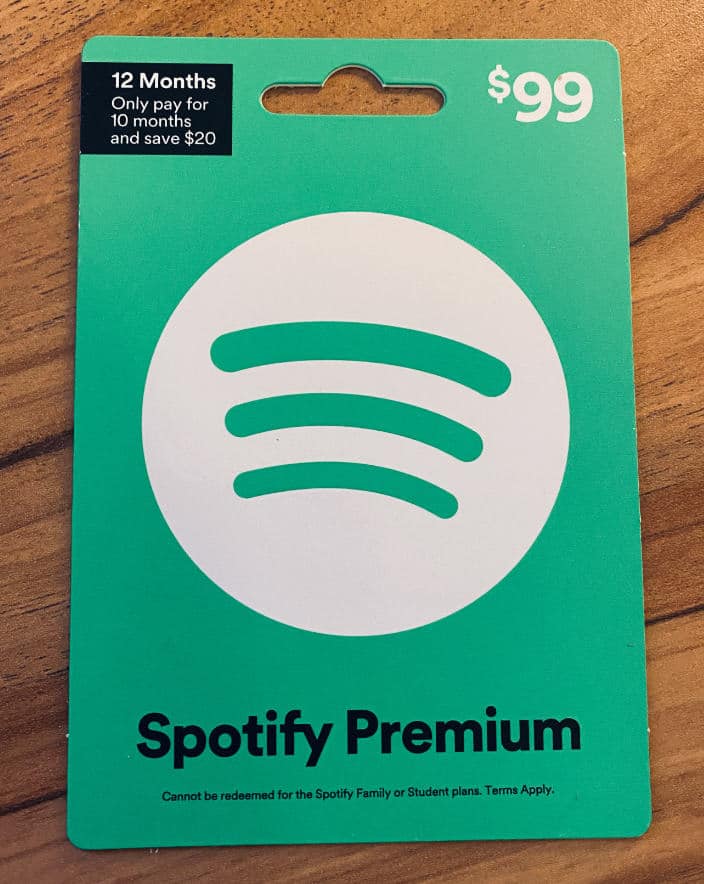 Solved: Using Gift Card for Student Premium - The Spotify Community