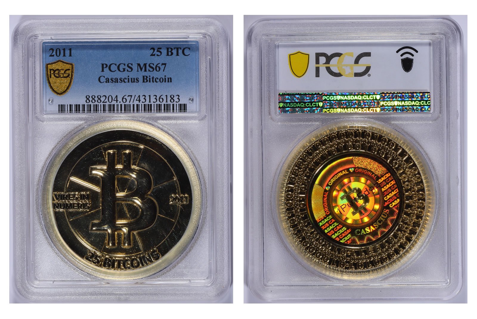 Physical Bitcoins - CoinDesk