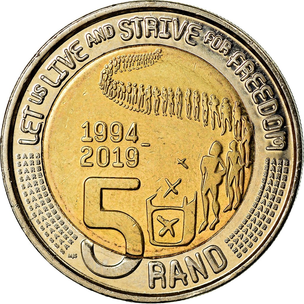 5 rand - South African Bank, South Africa - Coin value - bitcoinlog.fun