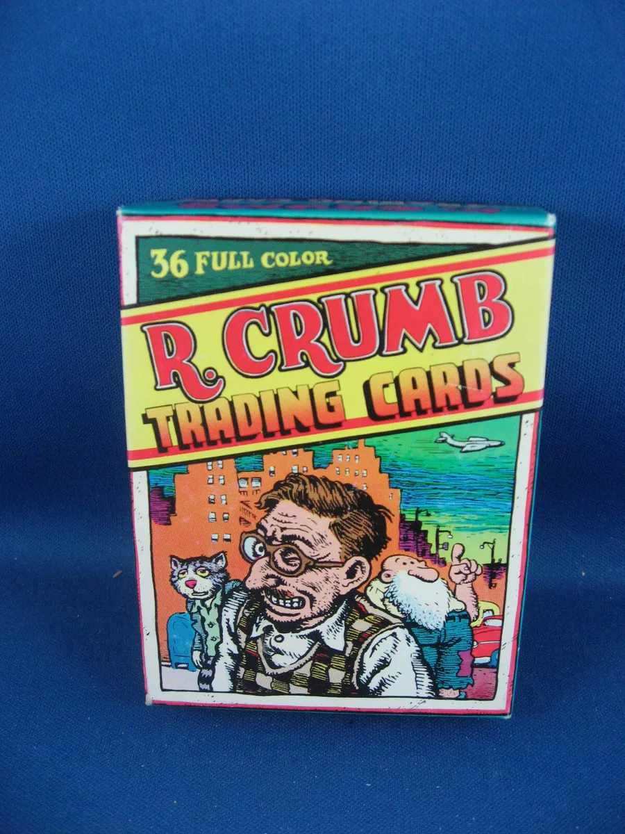 R. Crumb 36 Character Trading Cards Boxed Set DKP