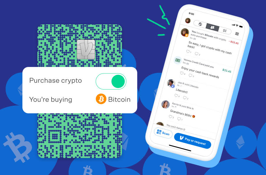 Venmo Lets Users to Buy Crypto With Cash Back