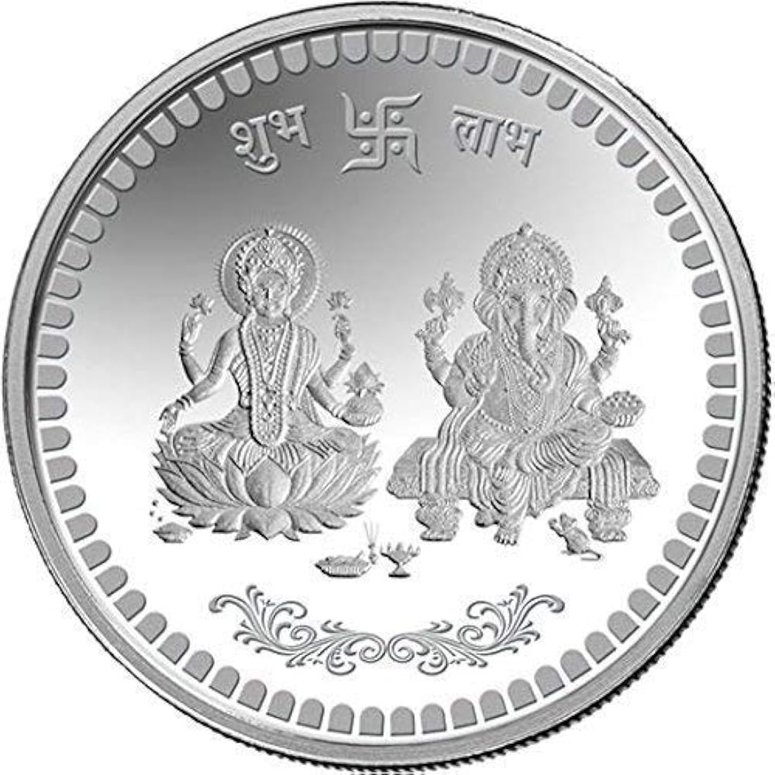 Buy Laxmi Ganesha Silver Coins at Best Prices | TrueSilver