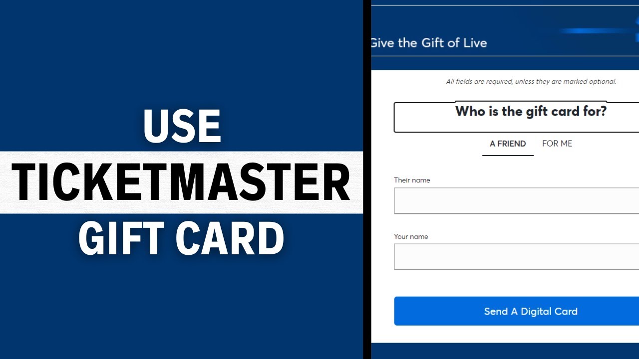 Ticketmaster giftcard balance | Check Ticketmaster gift card balance online - My Gift Card Balance