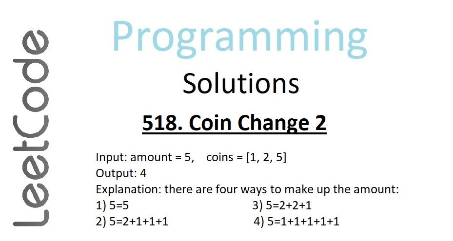 Coin Change 2 - Leetcode Solution - CodingBroz