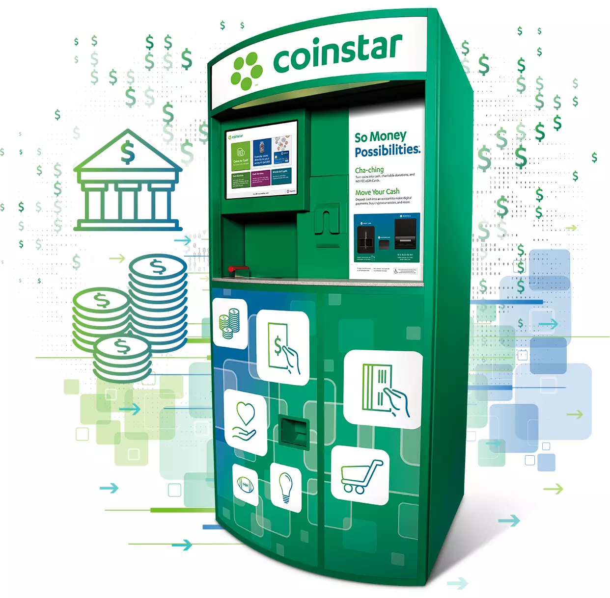 Coin Machines - Cash in Coins at Nearby Branches | HFS FCU