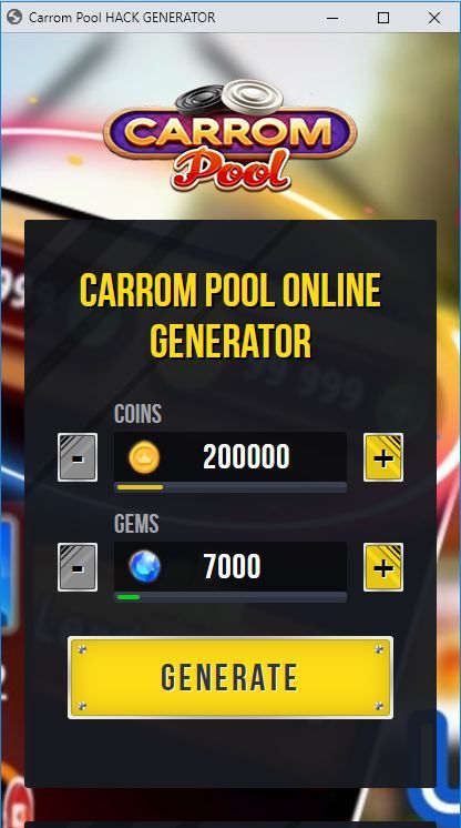 ⭐Generator Coins And Gems Free For Carrom Pool: Disc Game