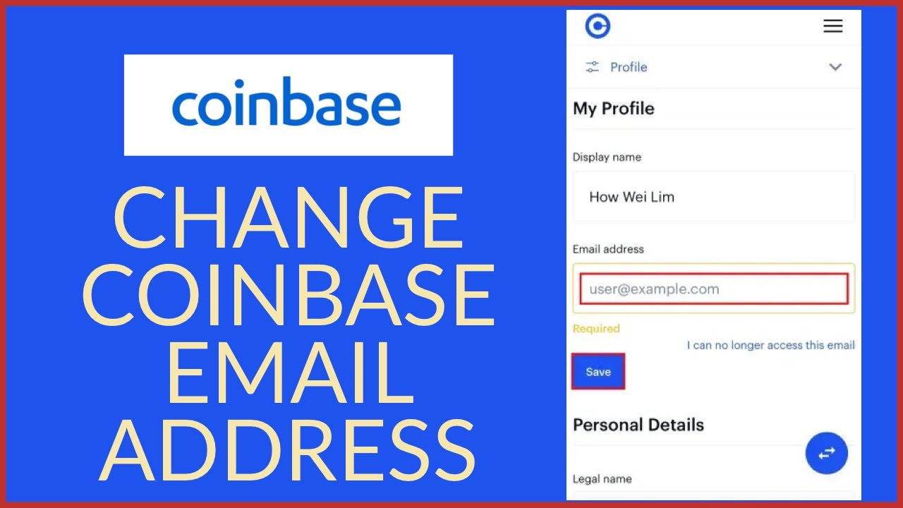 How To Change Your Coinbase Email Address - IsItCrypto