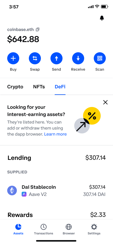 Coinbase will now reward users who hold DAI in their accounts