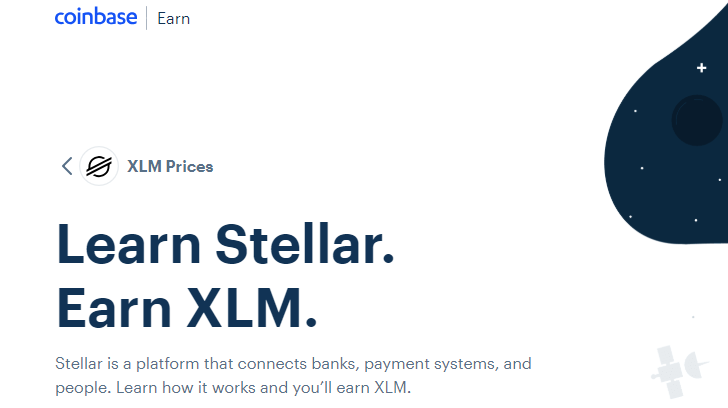 Coinbase XLM Referrals, Promo Codes, Rewards ••• $12 XLM coins • March 