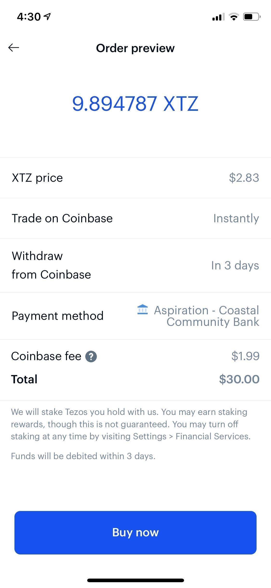 Coinbase is launching instant purchases and ditching the day wait period | TechCrunch