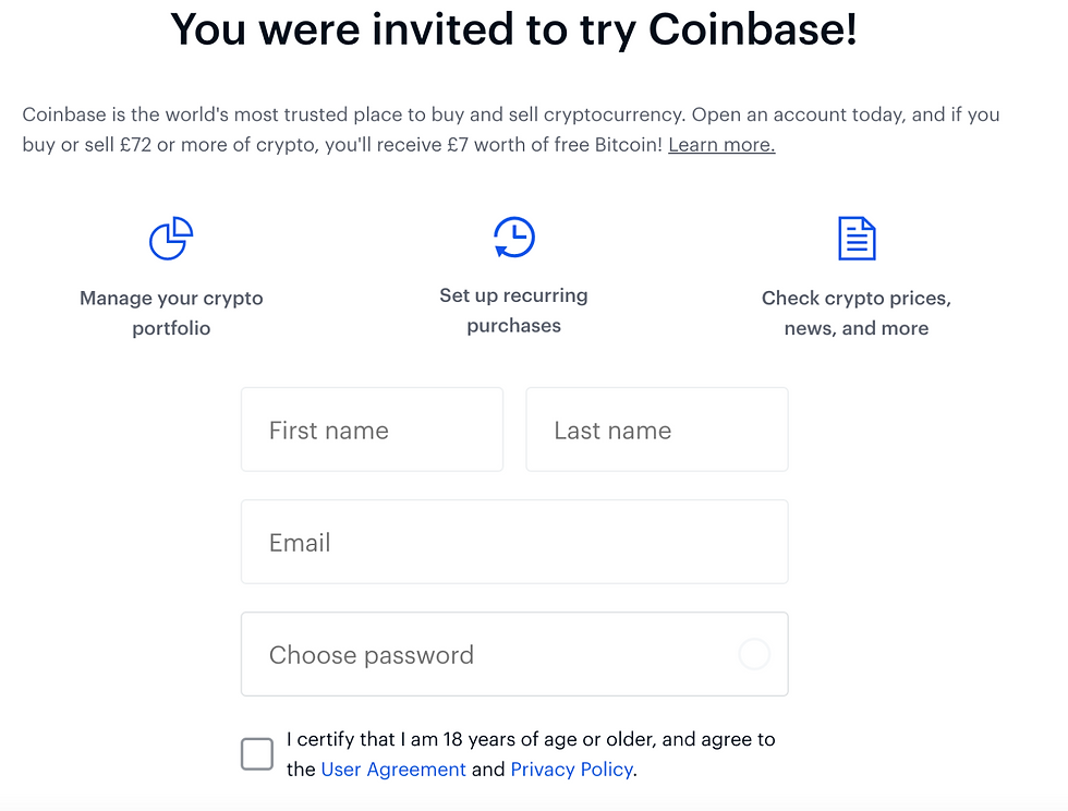 Coinbase Referral Program - Reviews, News and Ratings