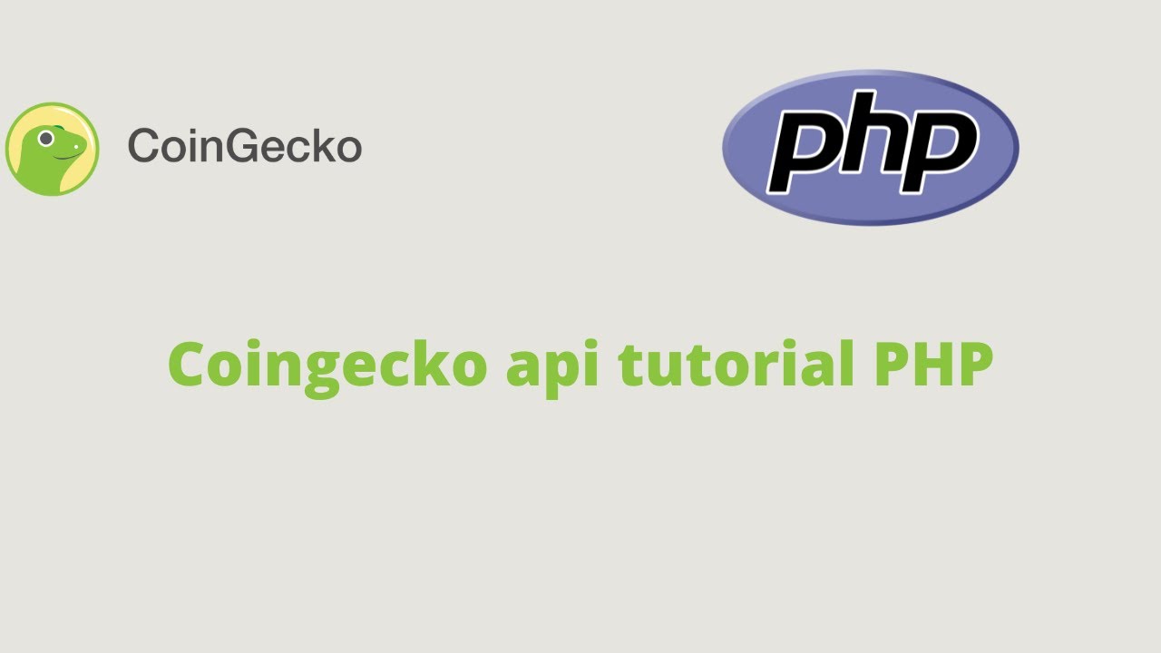 GitHub - codenix-sv/coingecko-api: CoinGecko PHP API client for bitcoinlog.fun (V3)
