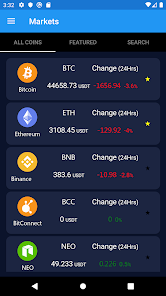 CoinTrader - Cryptocurrency Market Cap, Live Prices, Charts & Ticker