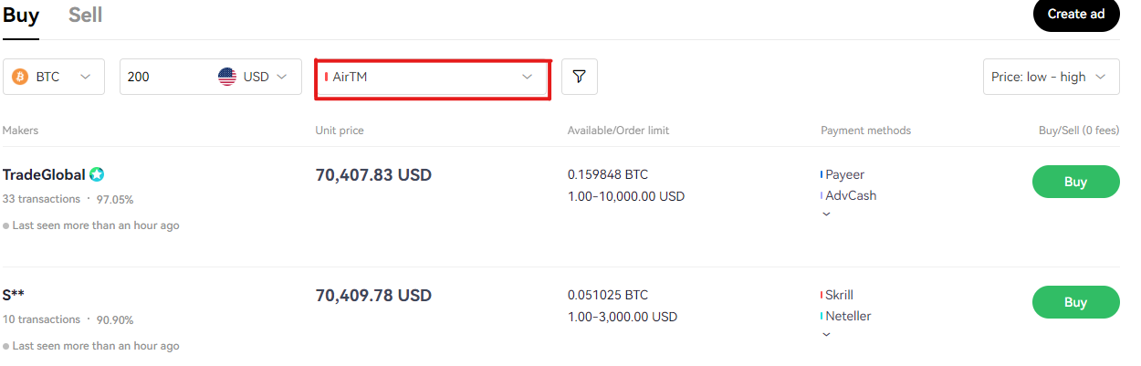 P2P Buy USDT with USD | USDT USD P2P Trading | OKX