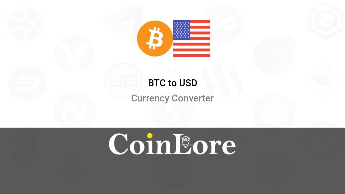 USD to Bitcoin Converter Tooltip