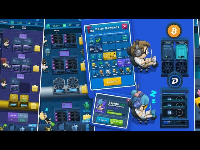 Crypto Idle Miner v MOD APK (Free Shopping/Gold) Download