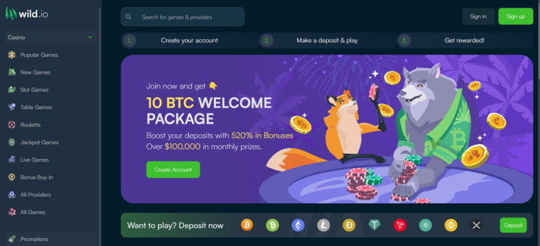 The 10 Best Crypto & Bitcoin Gambling Sites in 