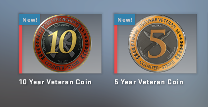 10 & 15 years coin / badge :: Counter-Strike 2 綜合討論