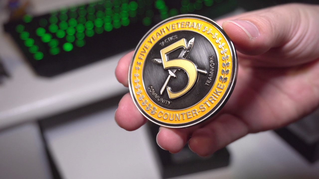 a physical 5 year veteran coin medal? :: Counter-Strike 2 Allgemeine Diskussionen