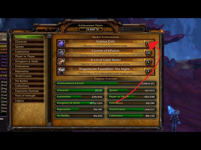 Curious Coin - Achievement - World of Warcraft