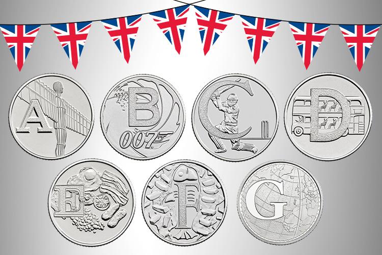 26 NEW UK 10p coins are entering circulation