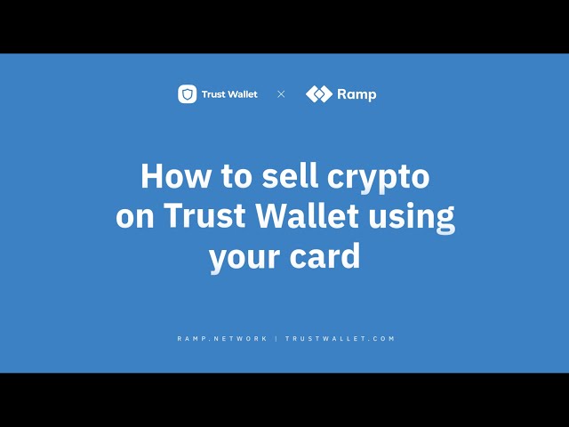 Cashing out your Crypto - Other - Trust Wallet