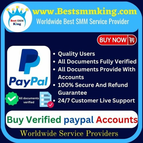 % Verified PayPal Account