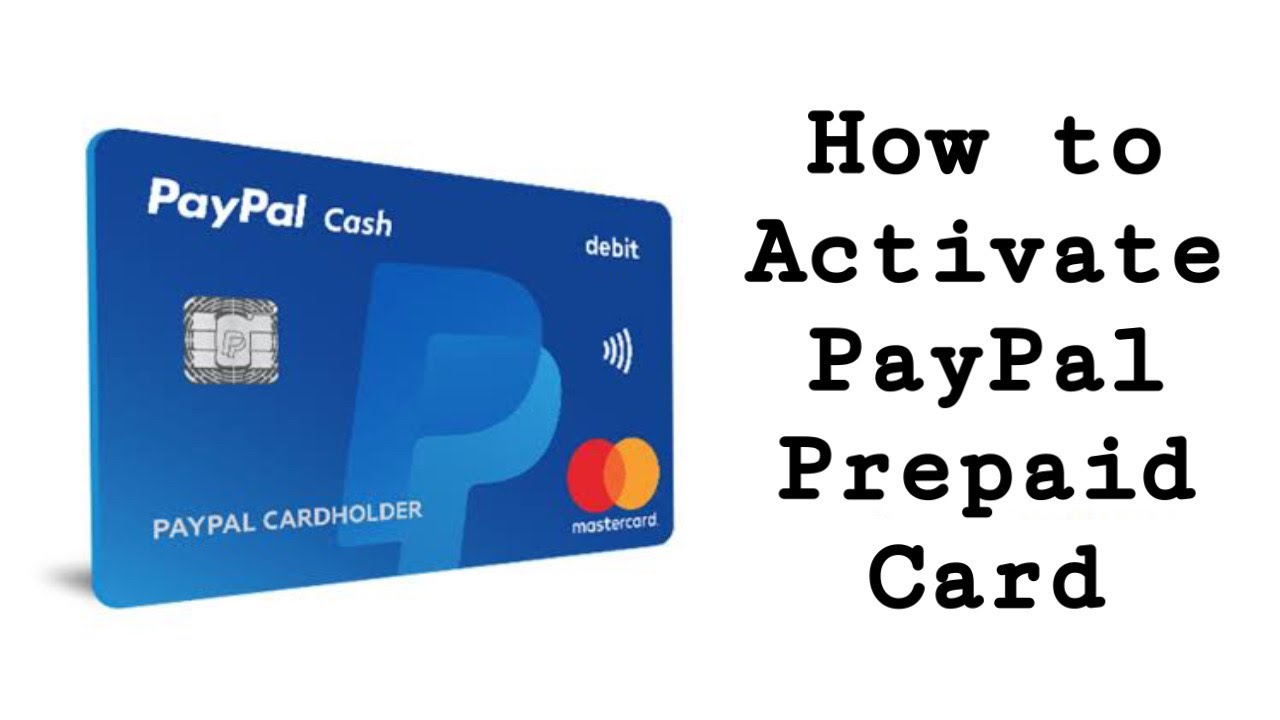 Paypal Prepaid Mastercard Activation - PayPal Community